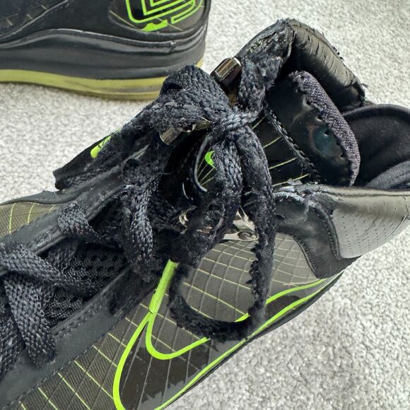 Nike Air Max Lebron 7 VII Dunkman Basketball Sneaker Shoes Men 10 Black Athletic - Picture 11 of 16